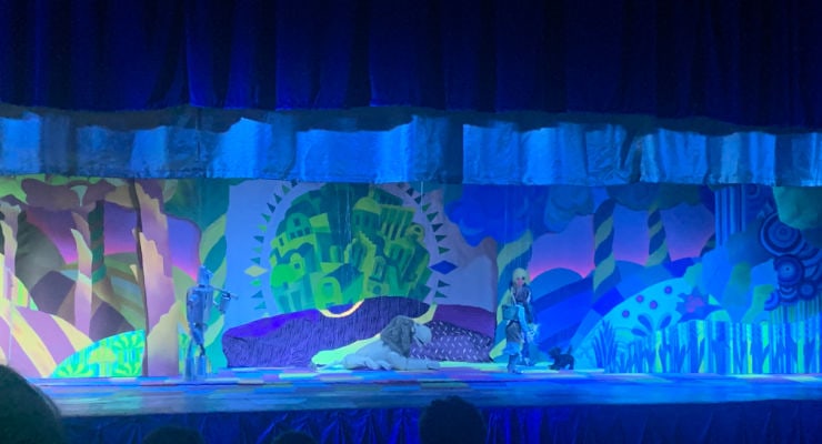 Stage at Columbia Marionette Theater
