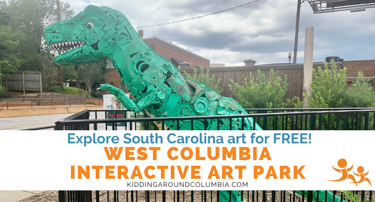 West Columbia Interactive Art Park with South Carolina art