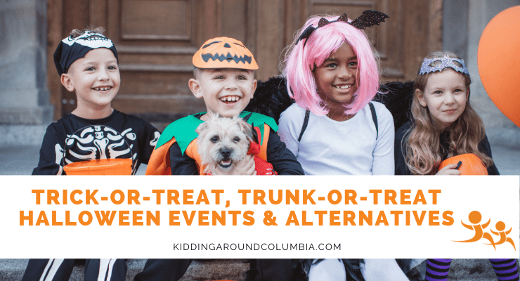 Trick or Treat and Halloween Events in Columbia