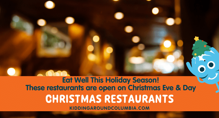 These restaurants are open on Christmas in Columbia, SC