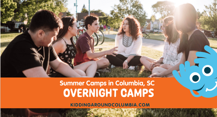 Overnight summer camps near Columbia, SC