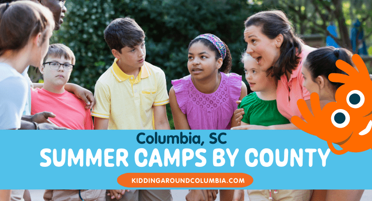 Summer camps in Columbia sorted by county: Richland County and Lexington County