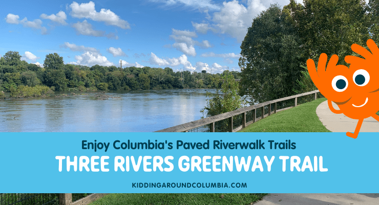 Three Rivers Greenway trails in Columbia, SC
