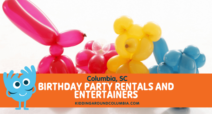 Birthday party rentals in Columbia, SC