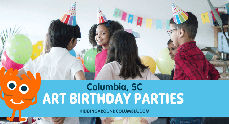 Art birthday party venues in Columbia, SC: art parties in Columbia