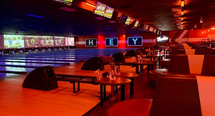 Bowlero bowling lanes in Cayce, SC