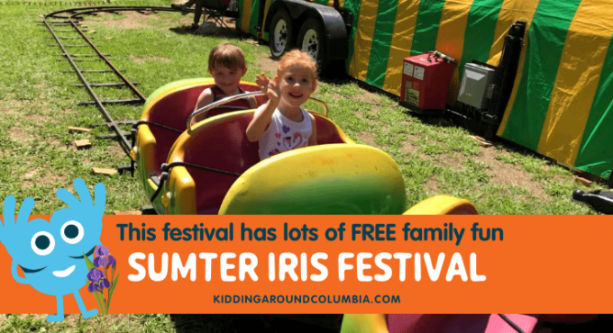 Iris Festival in Sumter, SC at Swan Lake
