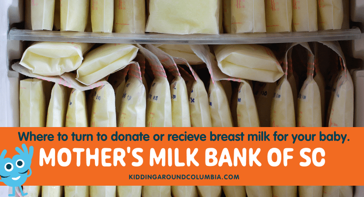 Donate and receive breast milk: Mother's Milk Bank of SC