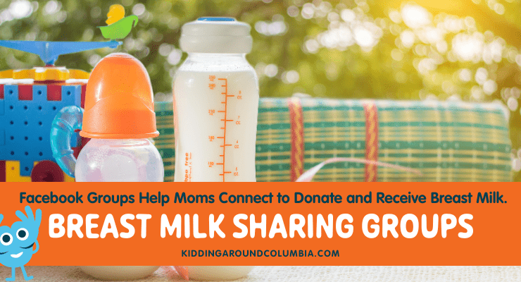 Breast milk sharing groups in Columbia, SC