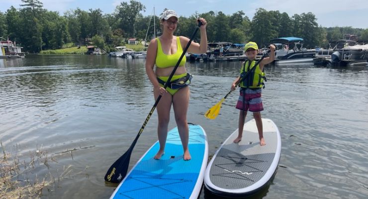 Rent paddleboards Lake Murray in Columbia, SC