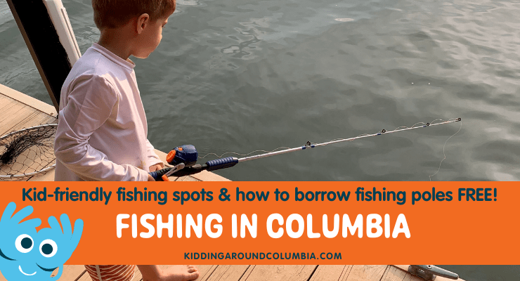 Fishing in Columbia, SC: fishing spots that are great for kids