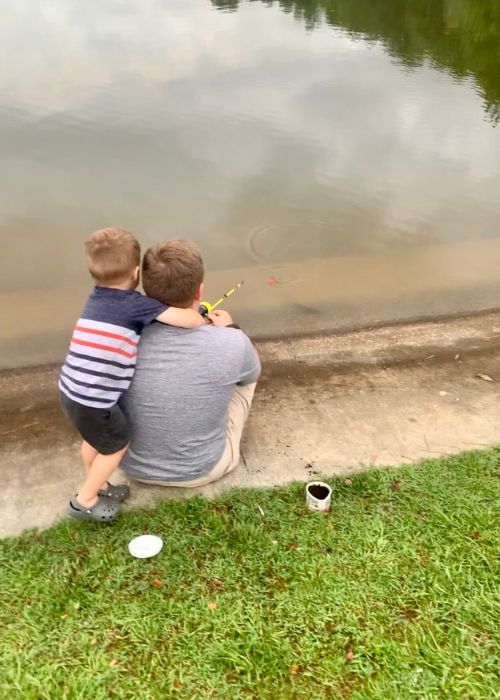 Fishing in Columbia, SC with kids