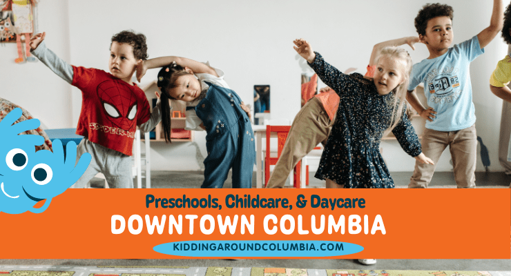 Preschools and daycare facilities in downtown Columbia, South Carolina