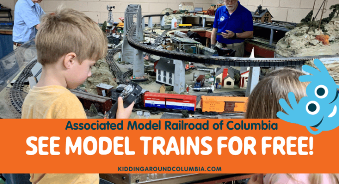 See model trains for free at the Associate Model Railroad in Columbia, SC.