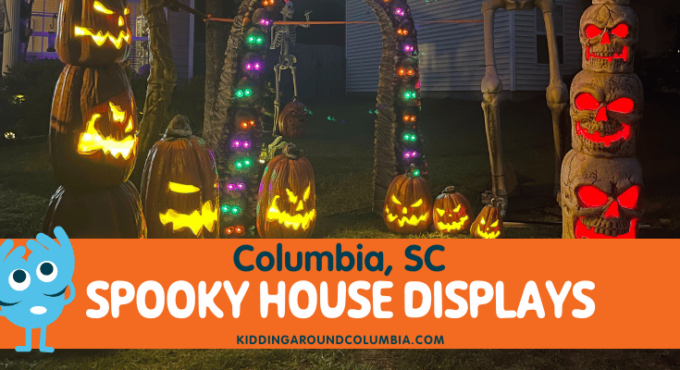 Spooky houses in Columbia SC