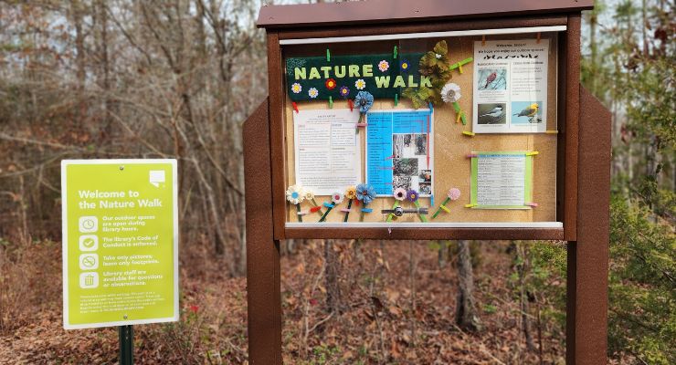 Nature Trail at Ballentine Library