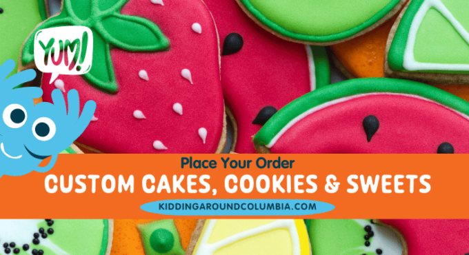 Custom cookies Columbia, SC, custom sweets & custom cakes Columbia, SC.