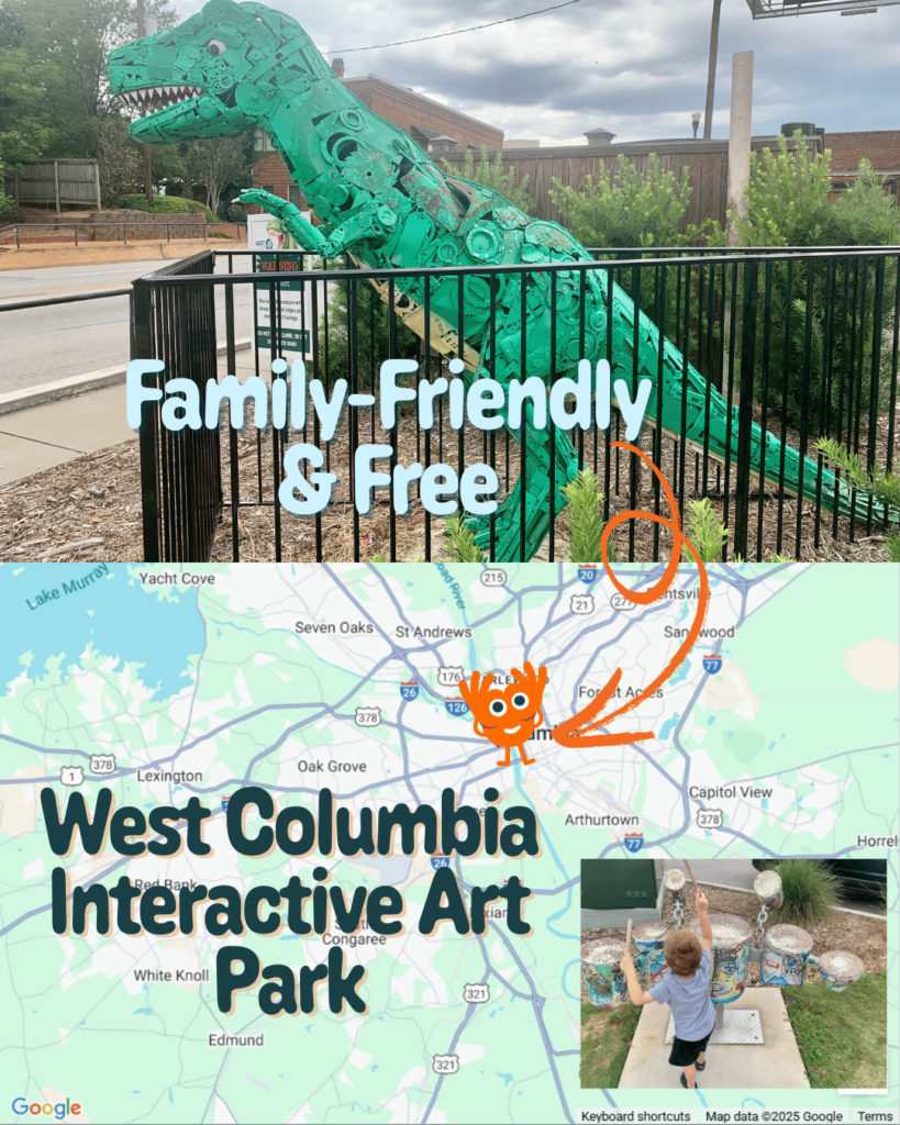 Interactive Art Park in West Columbia