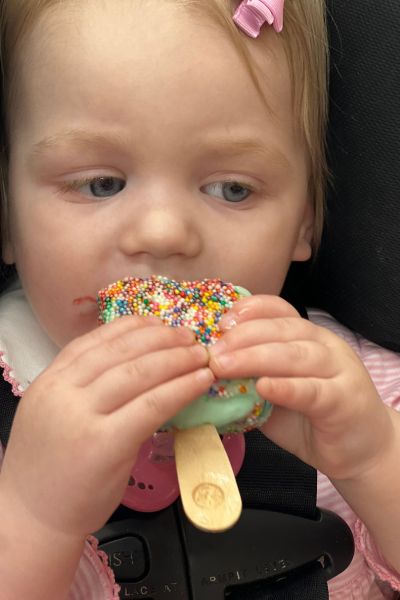 Enjoying Paletas at Morelia in Columbia, SC