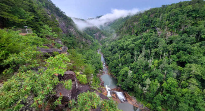 North Rim of Tallulah Gorge