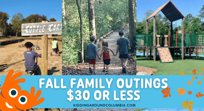 Cheap fall activities in Columbia, SC