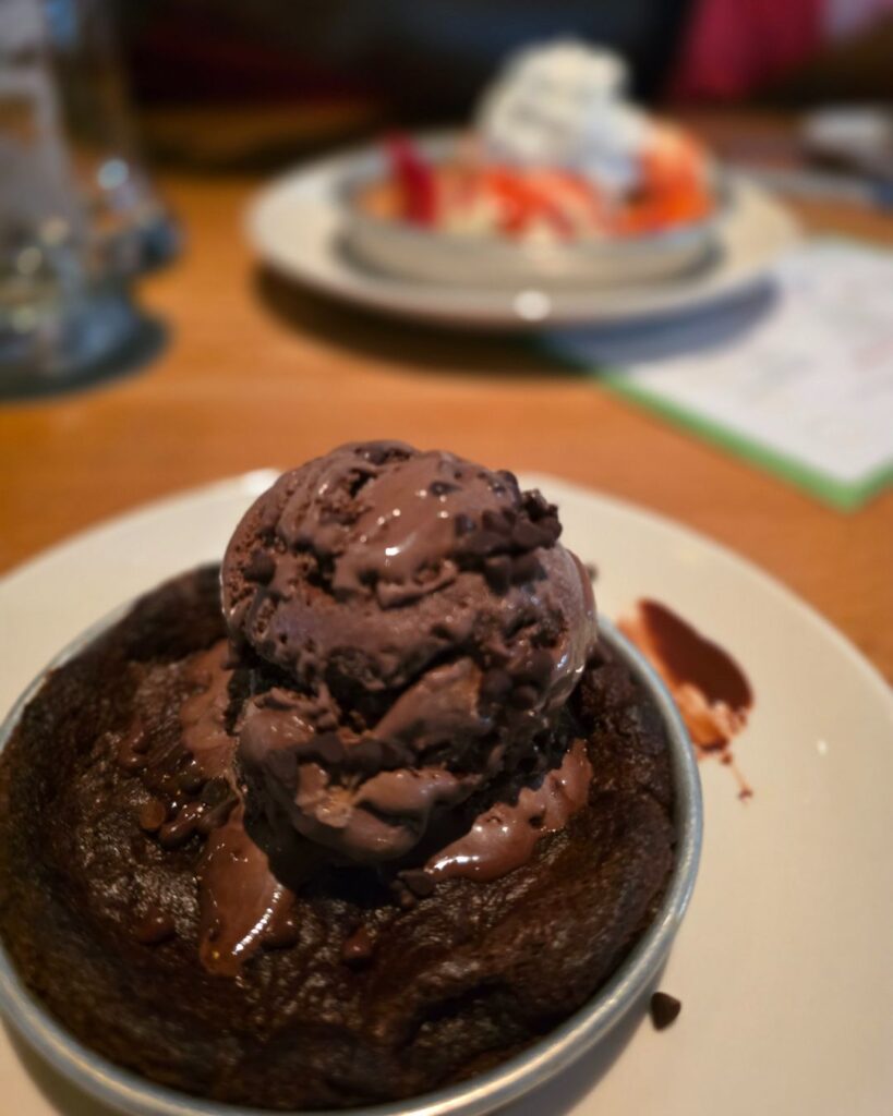 Dessert Pizookie at BJ's Restaurant