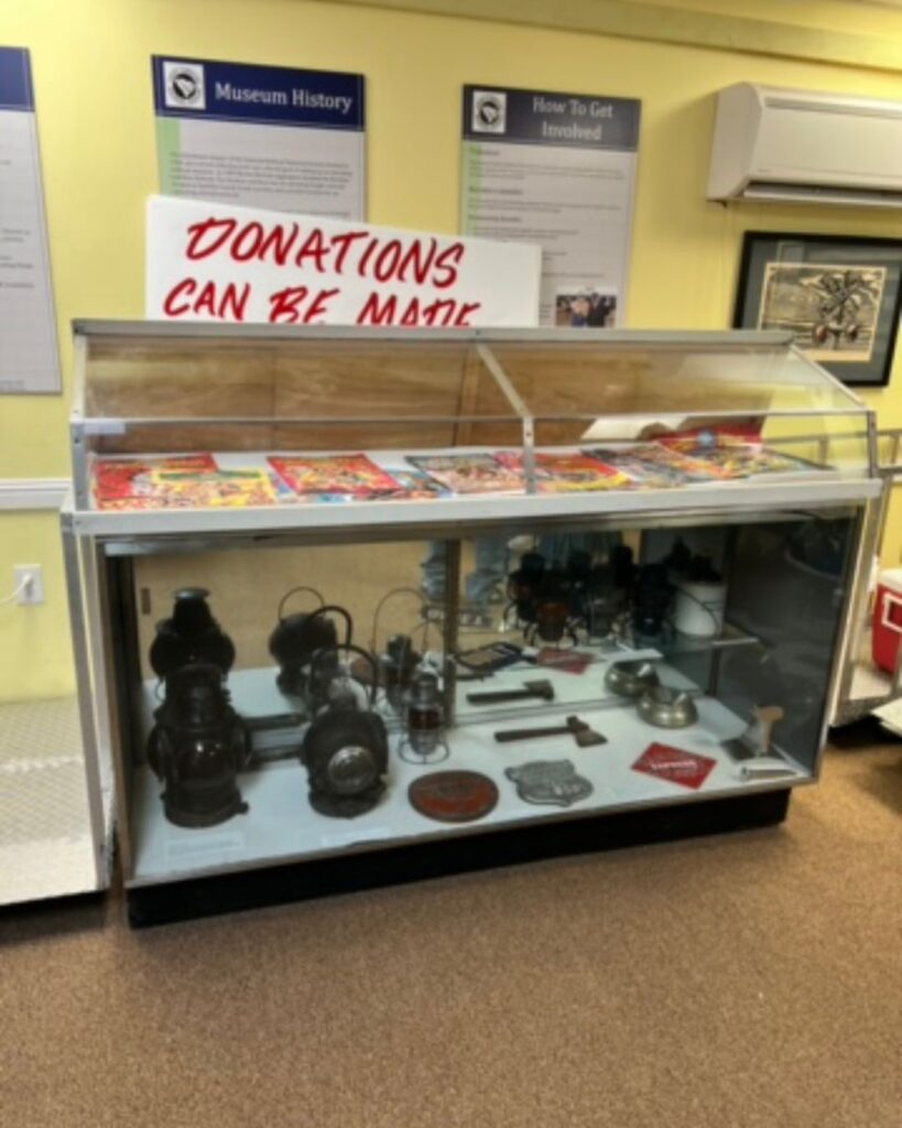 Donations can be made sign