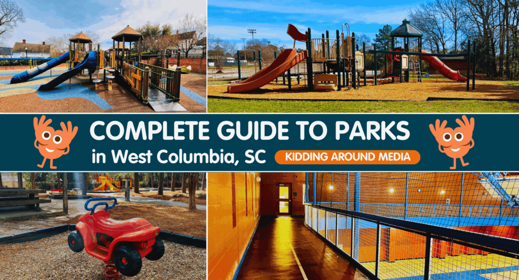 Featured photo showing various playgrounds and an indoor walking track