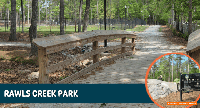 Rawls Creek Park in Irmo, SC has a skatepark, gardens and more!