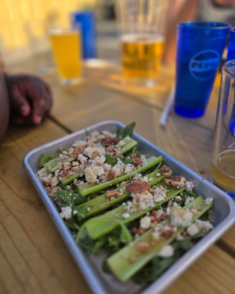 The Shack food on the menu