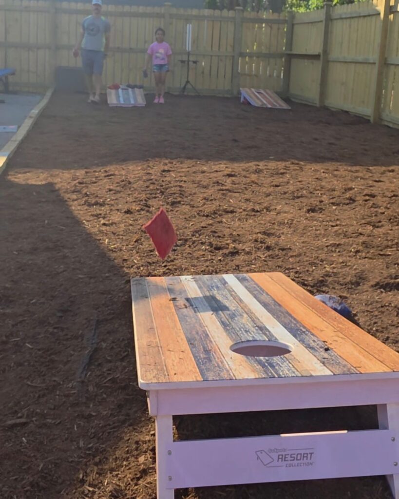 Outdoor games at The Shack