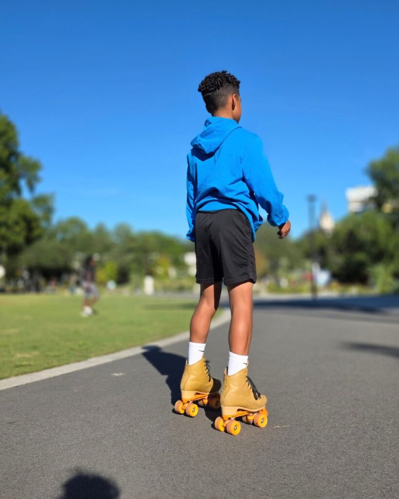 Roller skating at Finlay Park