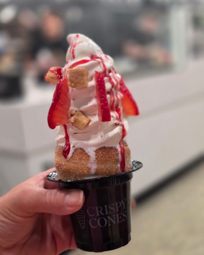 Crispy Cones creation
