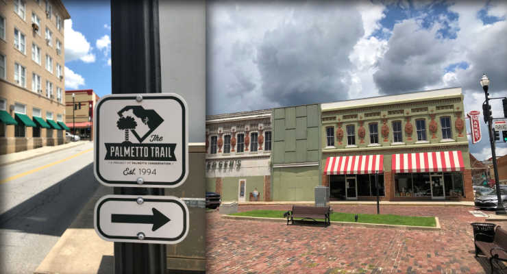 Palmetto Trail in Downtown Newberry, SC