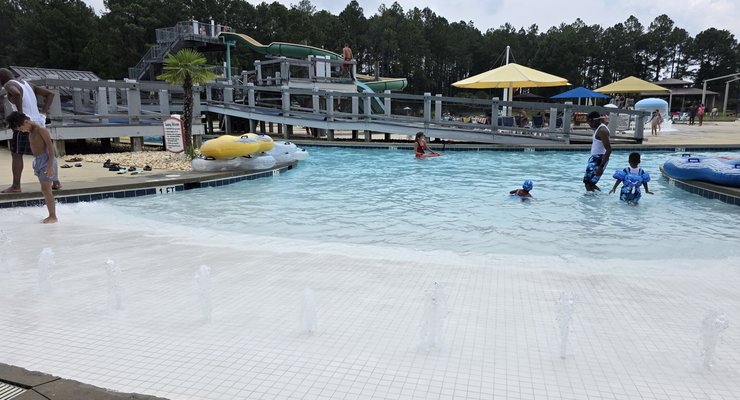 Palmetto Falls Water Park at Fort Jackson Columbia SC