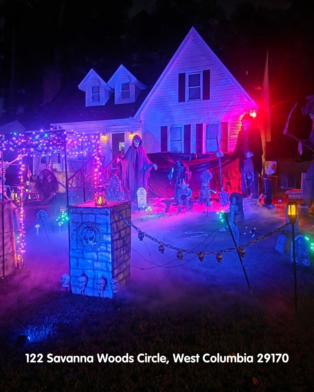 Halloween House on Savanna Woods