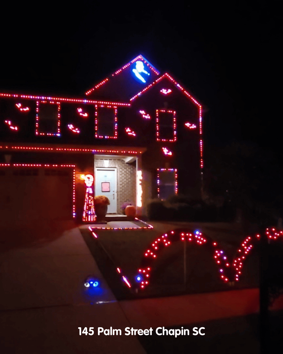 Halloween House on Palm Street